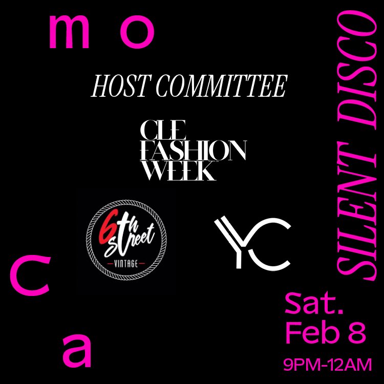 Join us this Saturday February 8th from 9pm-12am for our Silent Disco moCa’ture. Enjoy 3 DJs spinning all night as we celebrate fashion week with your twist to utilitarian couture. 

Pre-sale tickets are available for purchase at mocacleveland.org/mocaevents/sil…