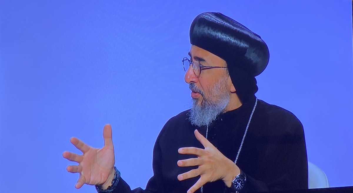 Speaking about what can sometimes hinder healthy dialogue between faith communities HE <a href="/BishopAngaelos/">Archbishop Angaelos</a> reflects: “People have lost the art of conversation or to disagree well…we need to accept difference respectfully” #IRFSummit2025