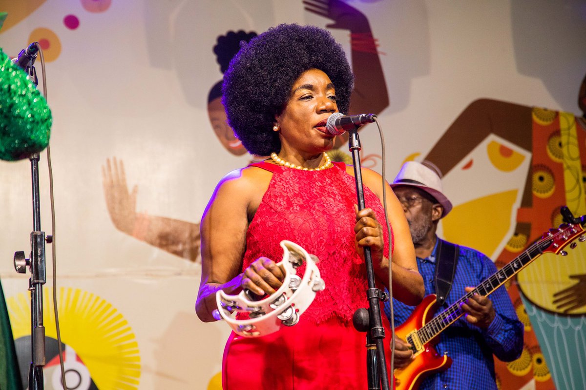 unmfederationug's tweet photo. The iron Ladies of Afrigo Band
Maama Joanita Kawalya & Hon. Reachel Magoola
We are celebrating Afrigo Band
#HappeningNow
#UNMFJamSession
#TogetherForTheMusic https://t.co/nBmPazyJj3