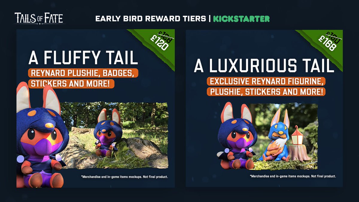 TailsofFate's tweet photo. 🎉Great News🎉We are extending the Early Bird Deadline by 1 more day!
Due to popular demand, we’ve decided to extend our Early Bird Reward Tiers
Don't miss this final chance to get your rewards 20% off in our #kickstarter link below!
#tailsoffate #indiedev #pixelart https://t.co/bLHdJPrV3d