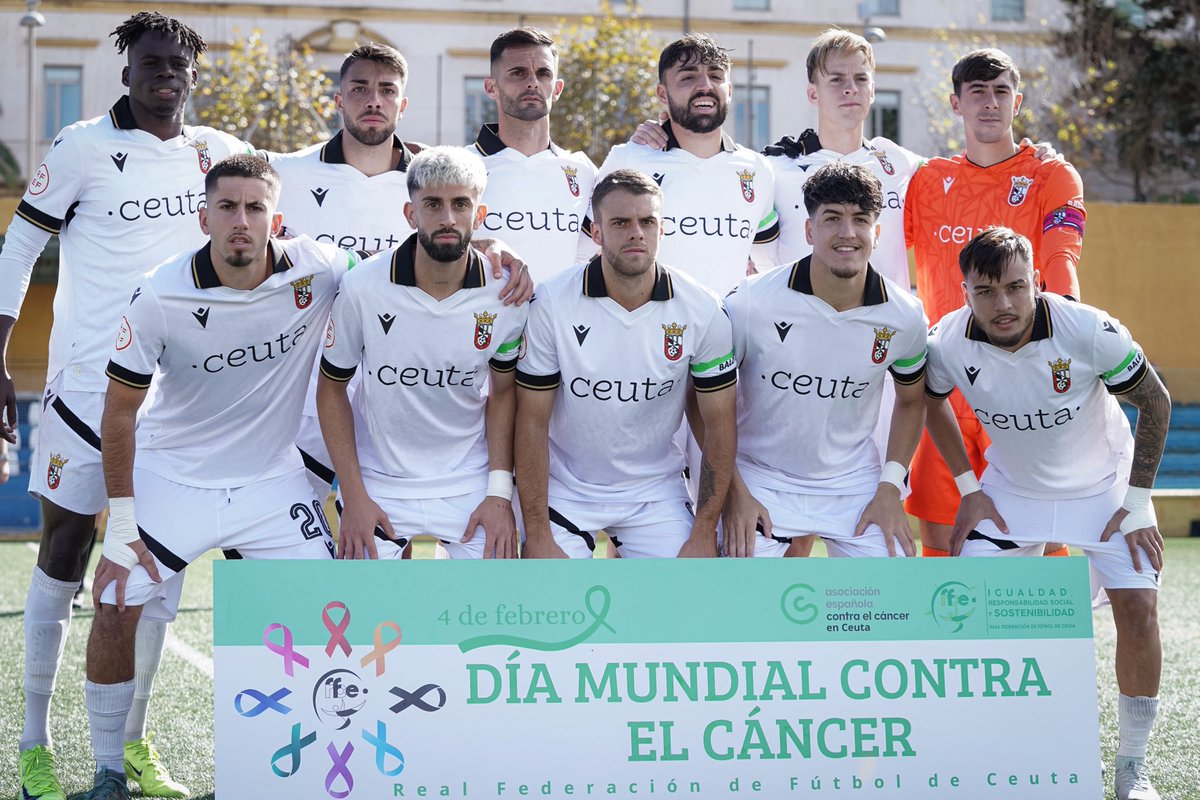 ADCeuta_FC's tweet image. #TodosContraElCancer 💚

#CeutaB
#SiempreADCeutaFC ⚪️⚫️