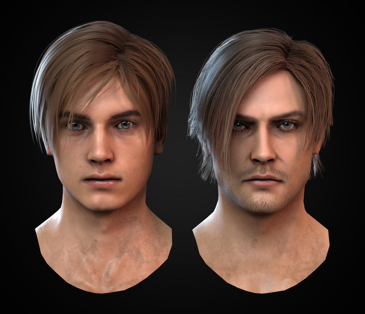 dvveet's tweet photo. Resident Evil 6 Leon in Dead by Daylight has a new face model... Rookie no more! https://t.co/zPs4AZdXlo