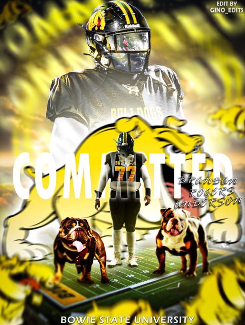 10000000% COMMITTED 🖤💛<a href="/bowiestatefb/">BOWIE STATE FOOTBALL 🏈</a> <a href="/CoachKJack/">Kyle Jackson</a> <a href="/CoachChrisOLine/">Coach Chris Pressley</a> <a href="/QB_2_OG/">Quinn Brown</a>