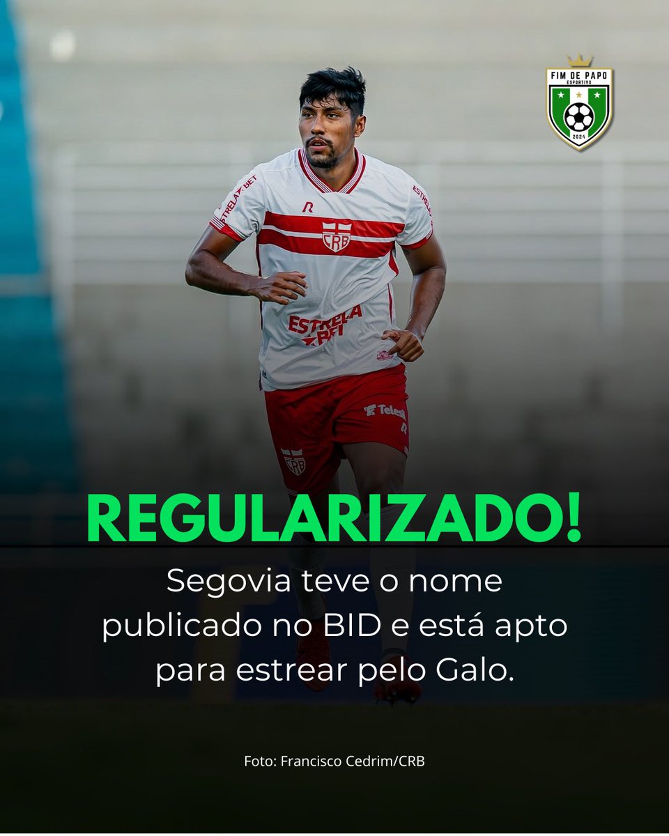 fimdepapo's tweet photo. O zagueiro Segovia chegou ontem em Maceió, hoje pela manhã realizou os exames e no período da tarde inicia os treinos no CT Ninho do Galo com os demais atletas que não pegaram relação para a viagem contra o Alto. + https://t.co/vy3Tb6OFYo