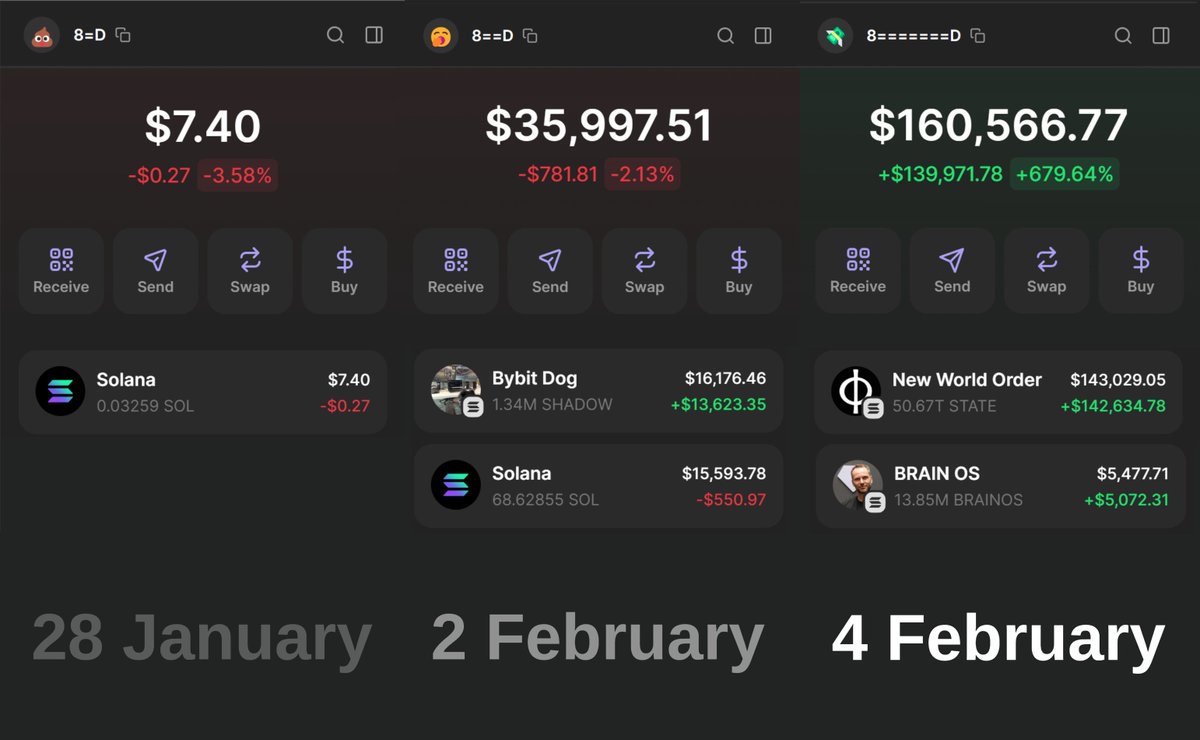 0xFrogify's tweet photo. FORGET EVERYTHING U KNEW ABT TRADING MEMES

I made $160k within a WEEK...

I don't have any special trading skills (Imma noob)

All I had was this 10 min to read strategy🧵⏬ https://t.co/EDhnNNnbpb