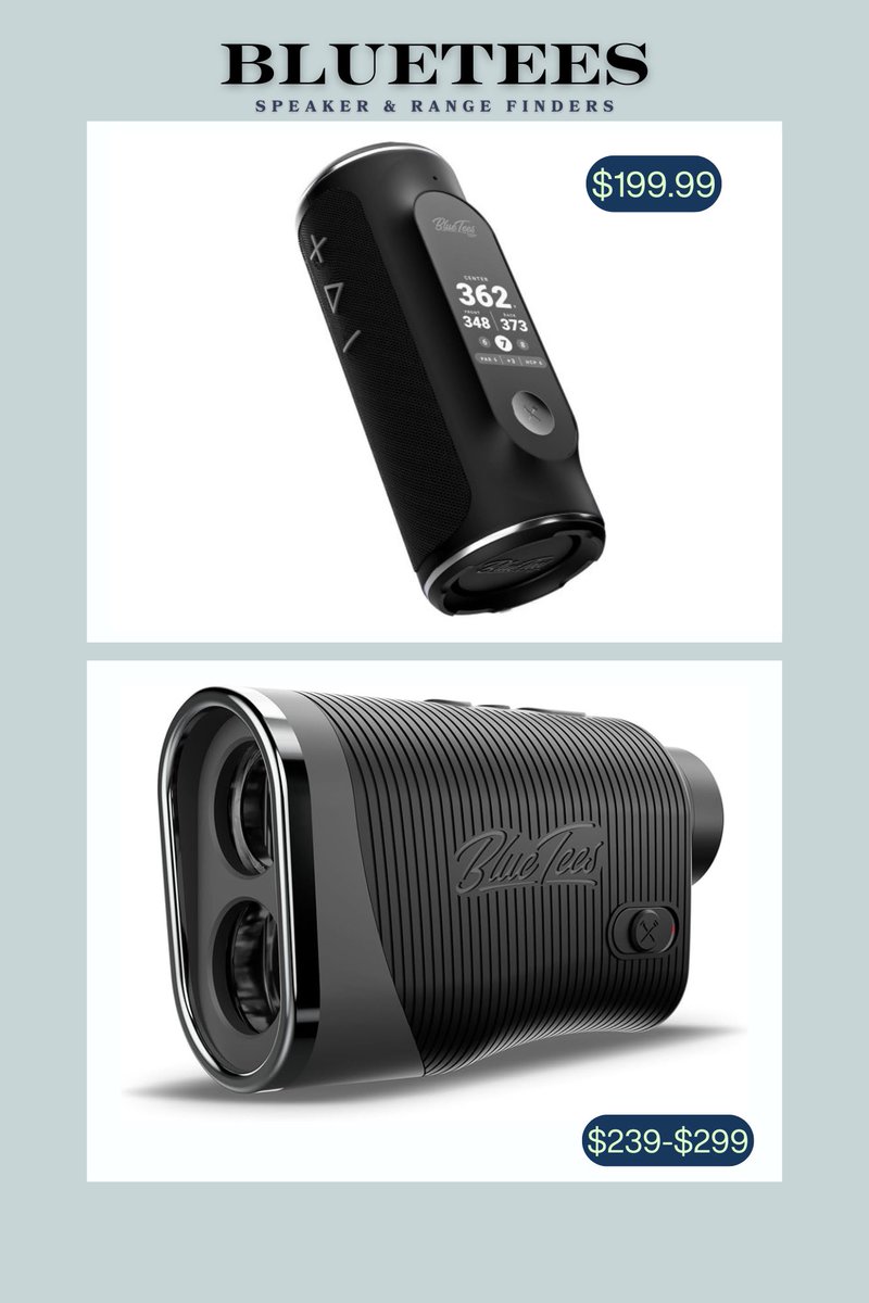 Heritage_Hills_'s tweet photo. Blue Tees Now Available at Heritage Hills!
Available in multiple colors!
Speakers: Enjoy your favorite tunes on the course for just $199.99.
Rangefinders: Choose from top-notch rangefinders priced between $239 to $299.

Special offer for Members: Enjoy an exclusive 10% discount! https://t.co/Yydt1cmEos