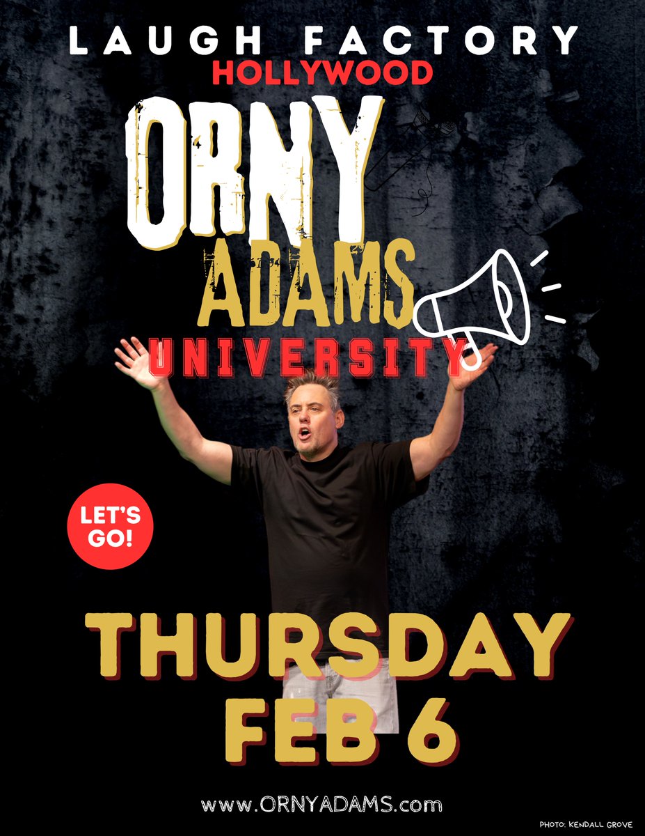 LET'S DO IT! <a href="/TheLaughFactory/">Laugh Factory</a> tixr.com/groups/laughfa…