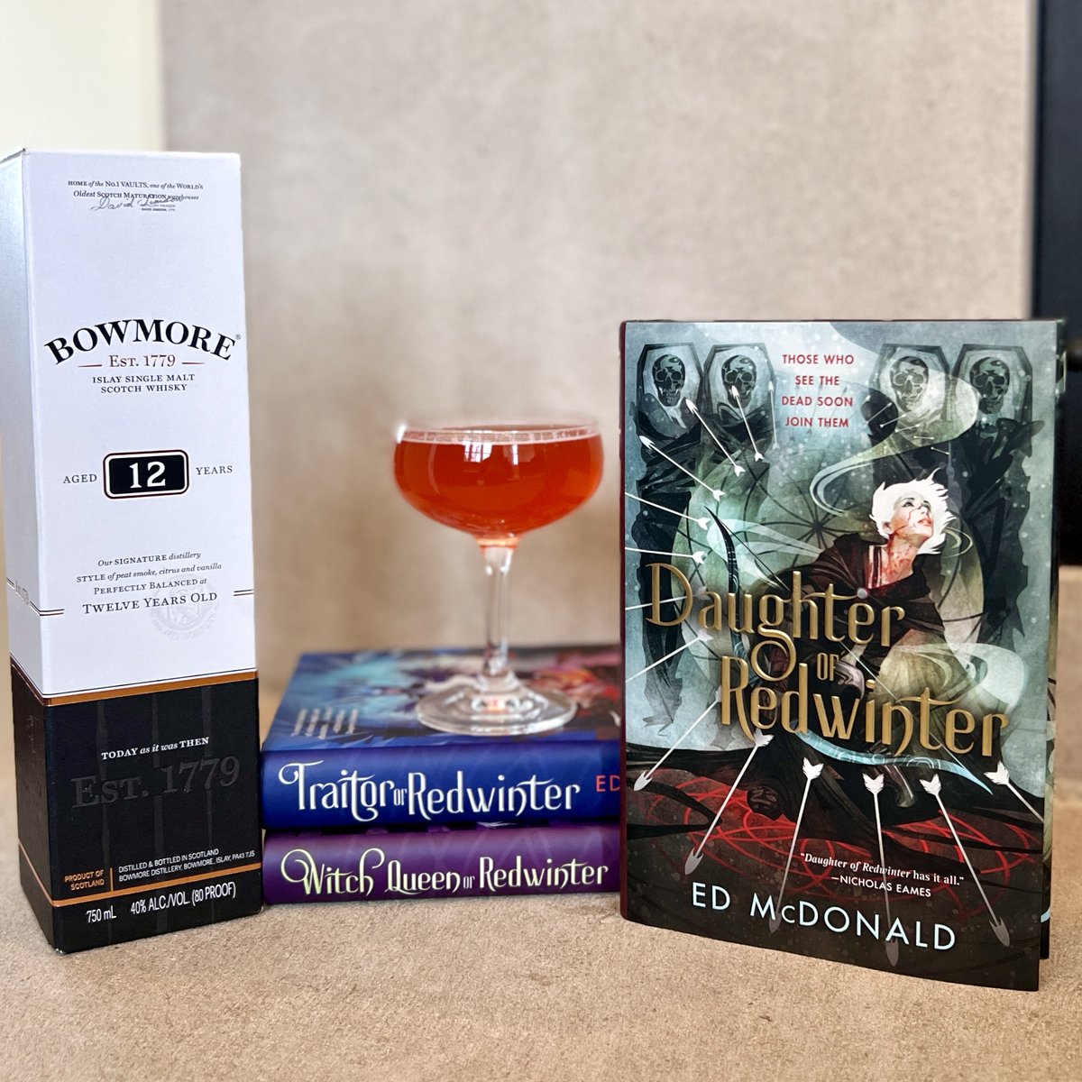 Elias Eells- Bar Cart Bookshelf tweet media