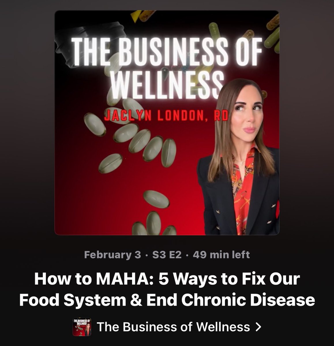 LOVED today’s <a href="/2waytvapp/">2WAY</a> —thx for letting me share some inconvenient truths about food dyes that law makers &amp; both corporate &amp; independent media continue to ignore… More on free market-friendly, bipartisan ways to MAHA on The Business of Wellness pod today 👇