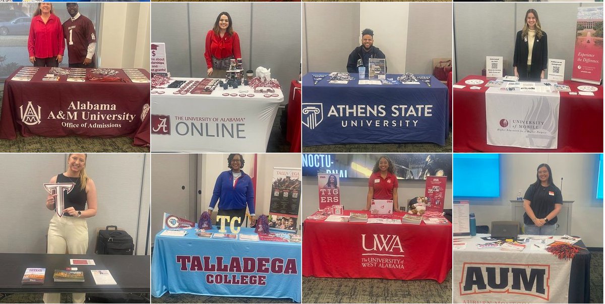 BishopState's tweet photo. ๐ Transfer College Day @ #BishopState was a huge success! ๐ With over 140 students in attendance, our Wildcats connected with reps from every 4-year college in the state. Weโre proud to support our students as they prepare for the future! ๐ #BishopStatement #TransferCollegeDay https://t.co/6YQArVLdmR