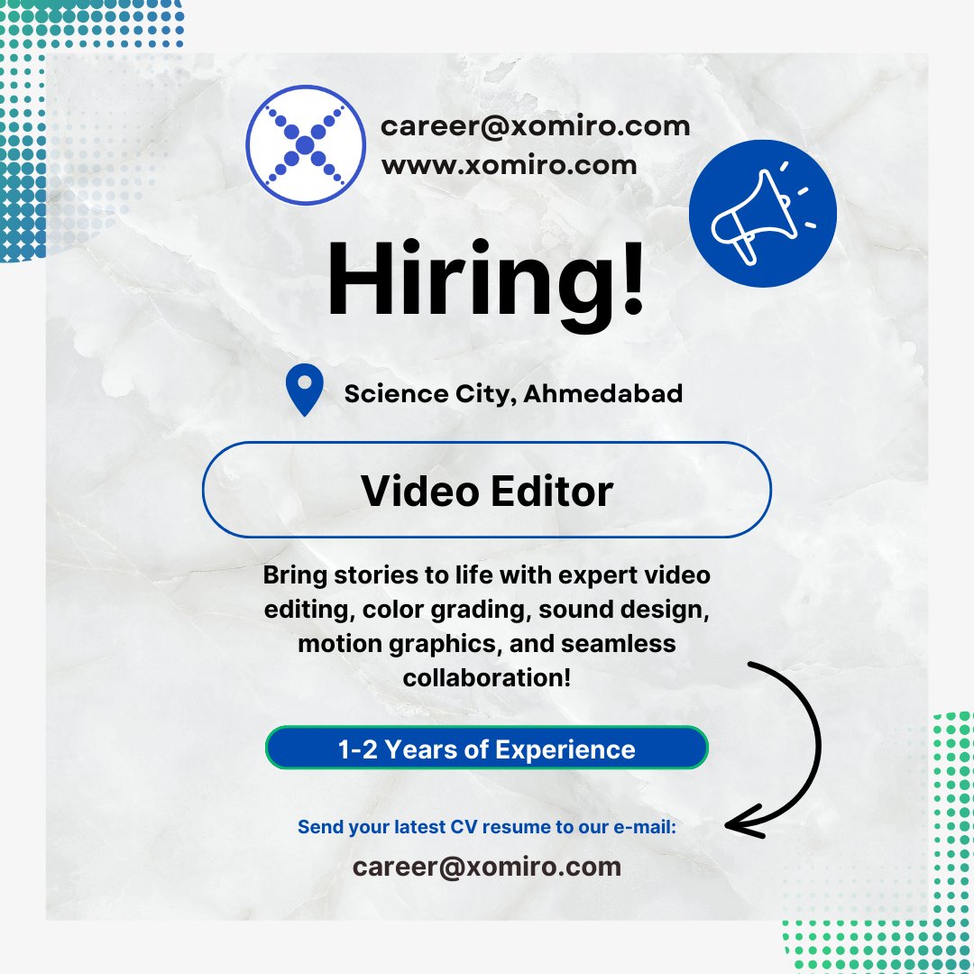 Xomiro - Jobs in India tweet media