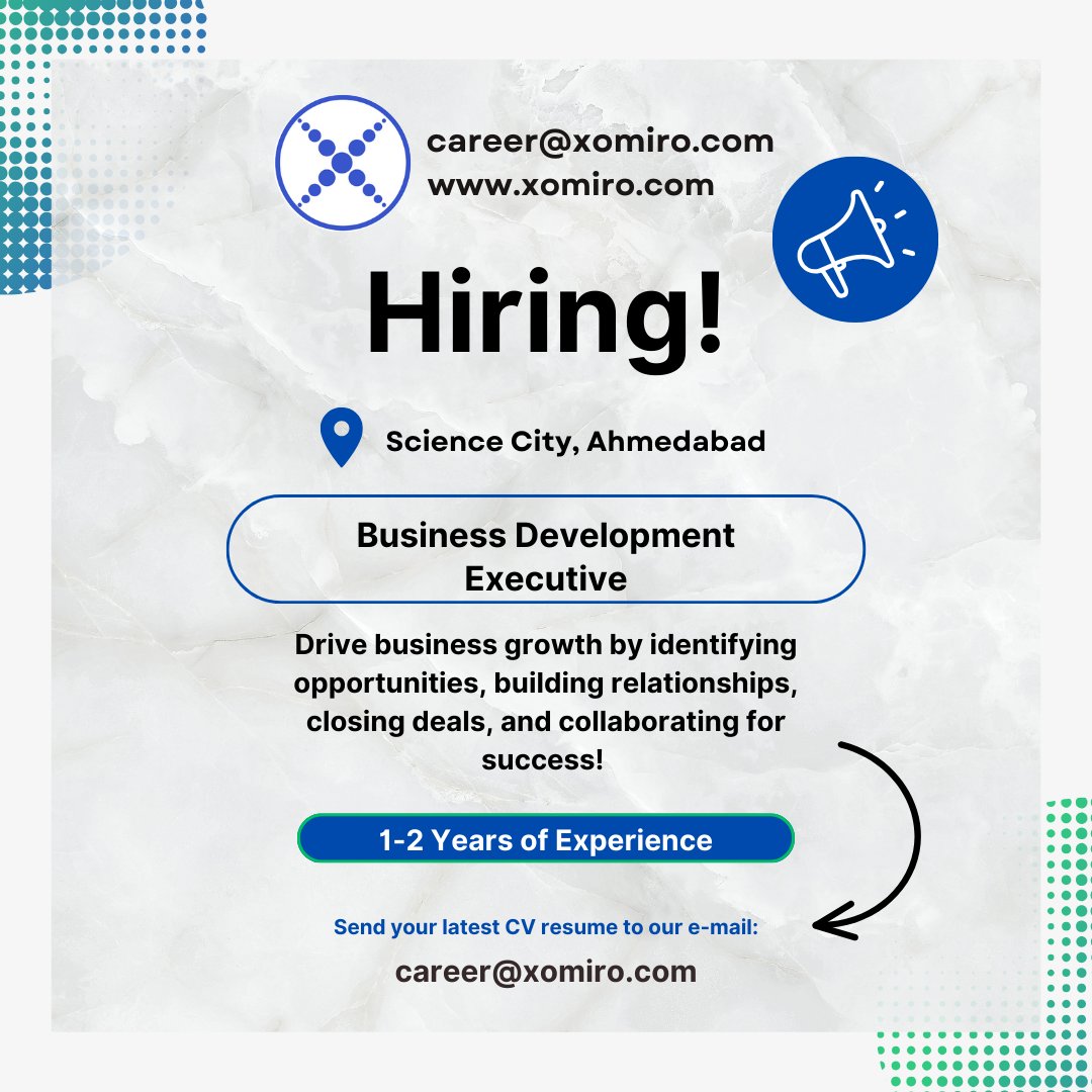 Xomiro - Jobs in India tweet media