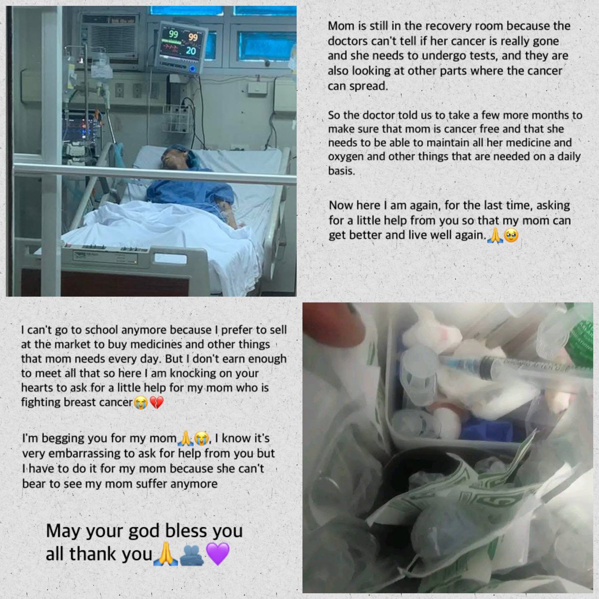 KiraCheezy's tweet photo. ‼️🚨RT BOOST FOR A CAUSE🚨‼️

Please help me spread this campaign for my moms recovery and daily basis needs

A little bit more guys Please help me spread this to your family and friends and please include my mom to your prayers🙏😭

Advance thank you🙏🥹

https://t.co/i83CD9EcLA https://t.co/cNrCgVf4BE