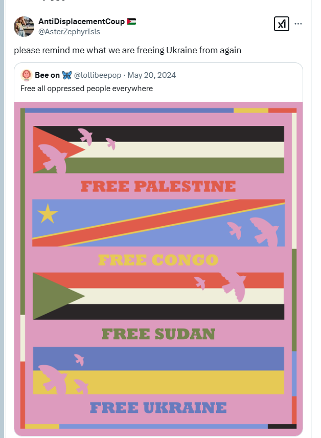 m__baron's tweet photo. Some Russian-Americans seem to be inhibiting the worst elements of both nations' Twitter essence ("butttt think about us poor Russians :(((", "freeing Ukraine? lol") https://t.co/EnfLcR4Ryz