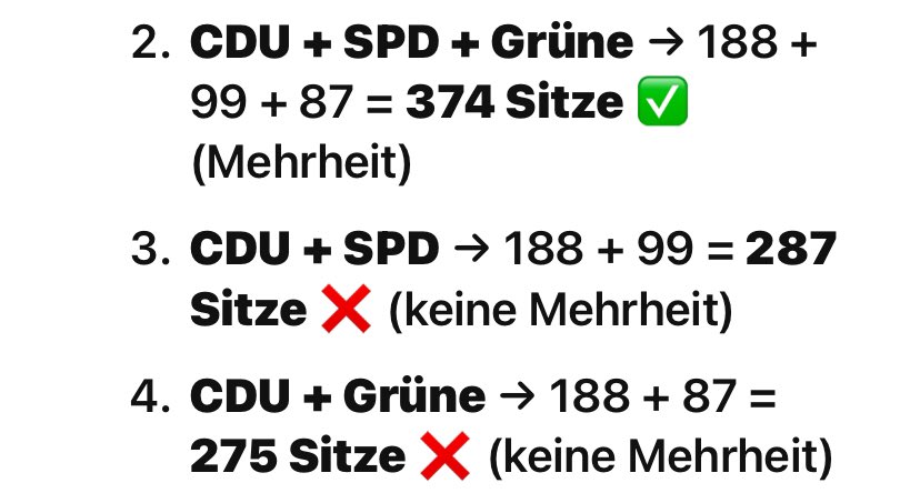 <a href="/Alice_Weidel/">Alice Weidel</a> Nach aktuellen Wahlumfragen einzig mögliche Koalition. Viel Vergnügen damit.