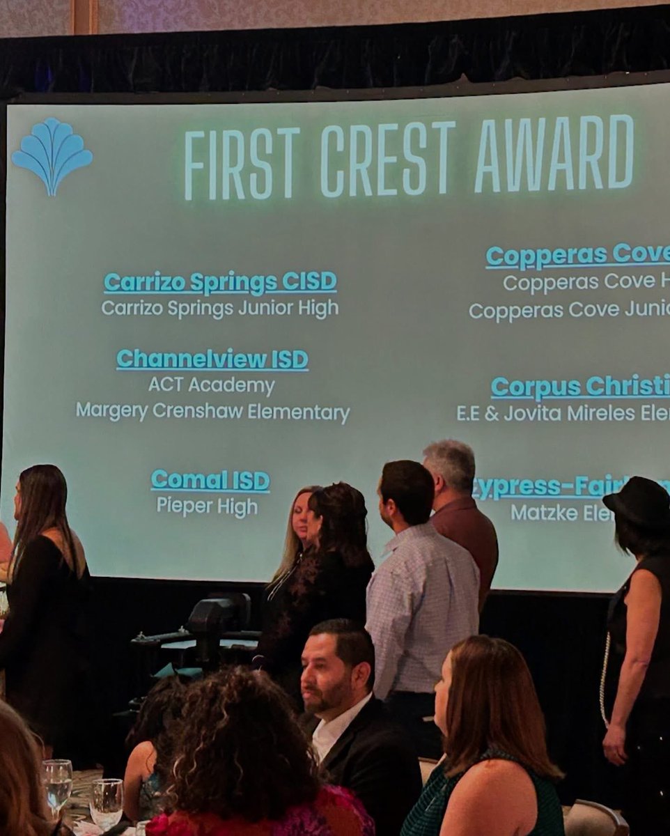 HS_PieperCouns's tweet photo. Ms. Tolbert &amp; Ms. Guerra accepted the 2024 CREST award on behalf of the entire Pieper High School Counseling Team at the @texassca TSCA CREST Banquet! PHS is the first school to receive this award for Comal ISD! 🏆🎉@pieperptsa @TxCAtweets @DrChapmanCISD @PieperHS @cisdnews https://t.co/tcLifJc4Vb