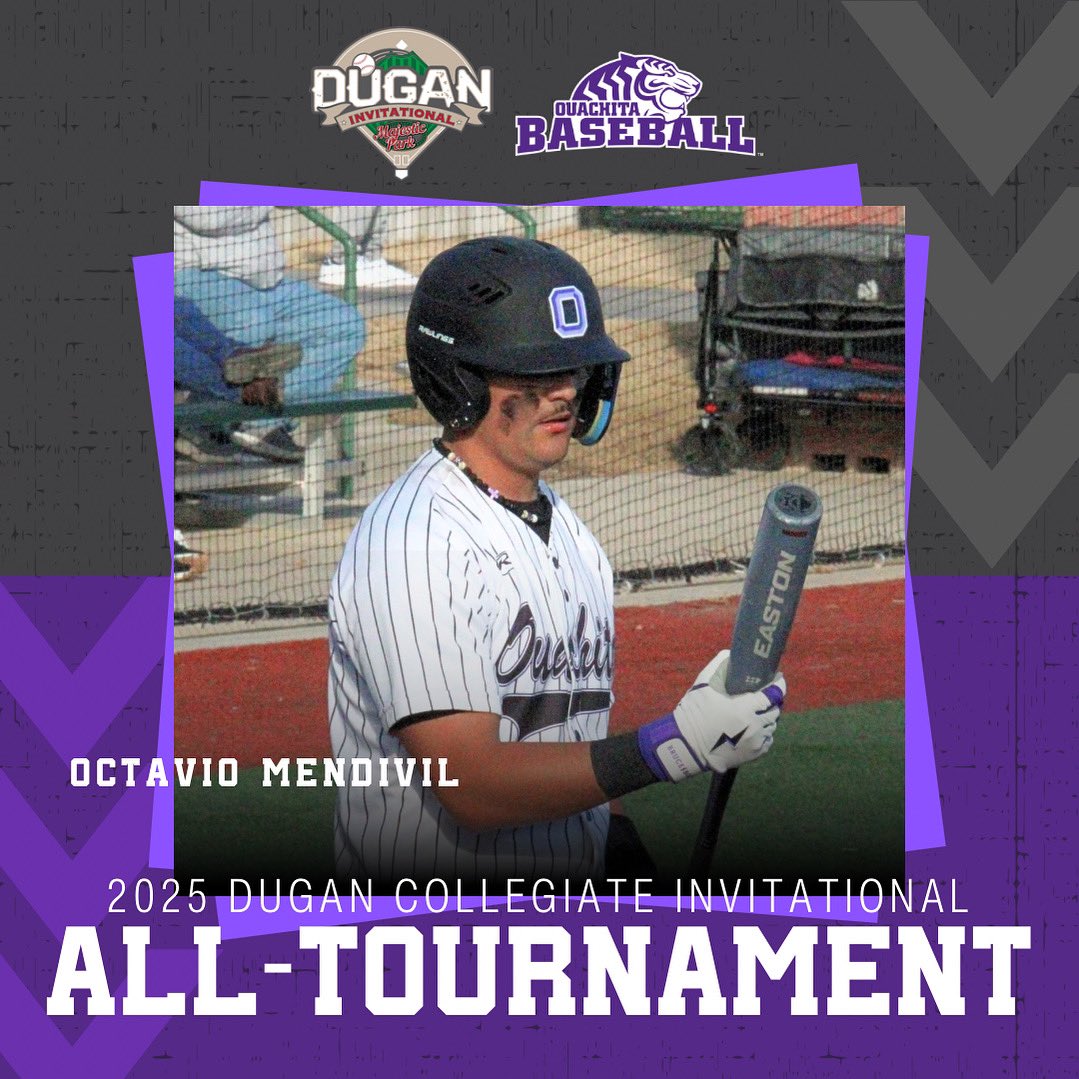 Octavio had a great weekend at the plate, both as a hitter and catcher in his Ouachita debut!

#BringYourRoar🐅