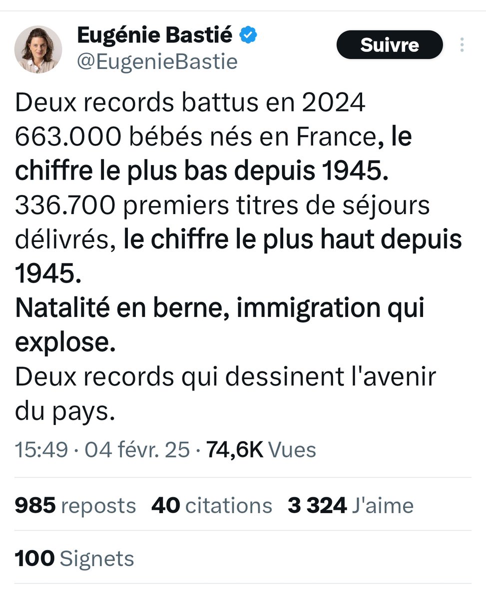 MouMou_Guichard's tweet image. Ah ouais, elle a complètement lâché la rampe, elle ! 😳 #GrandRemplacement #Racisme #Complotisme
