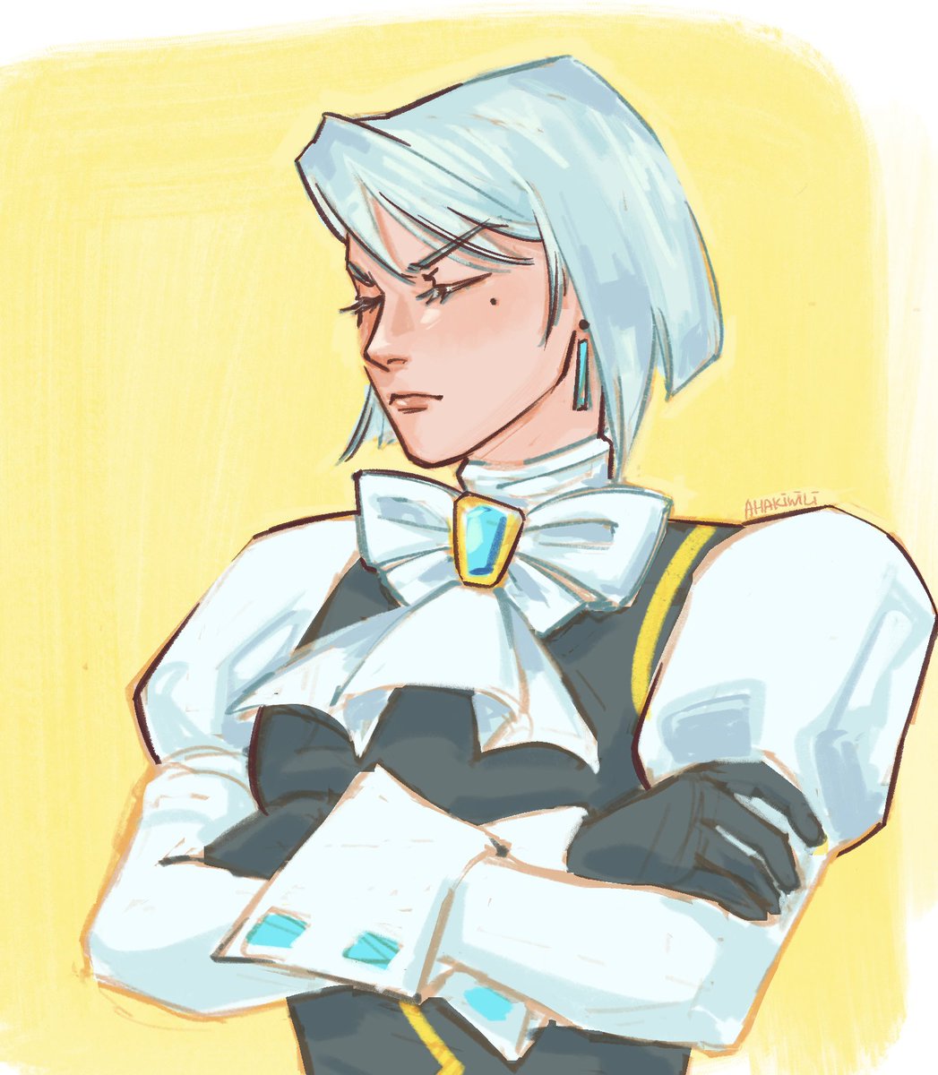 ahakiwili's tweet photo. hello aa twitter #franziska #aceattorney https://t.co/Ag2IxTyf2u