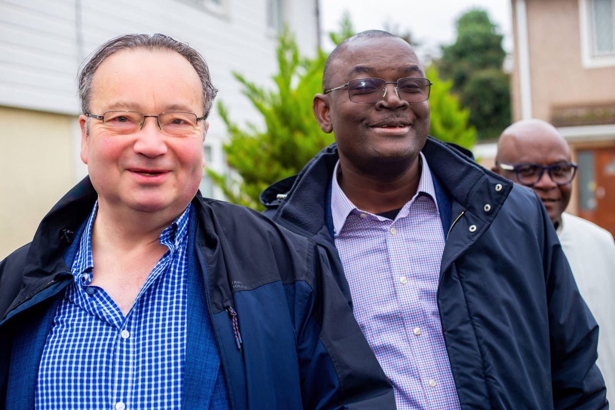 Margaret4DR's tweet image. Dagenham and Rainham . Such a happy day. The Reverend Fajimi and his family,  were some of the victims of the Dagenham Fires  in 2022. Saturday Councillor Phil Waker and I were present,  at the ceremony for the blessing  of their new home with their family and congregation. We…