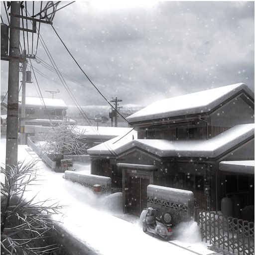 Cornyzuka's tweet image. #Persona 4 : Snowy Mood ❄️ 🌨️ ⛄️ 
#RETOGAMING #Atlus