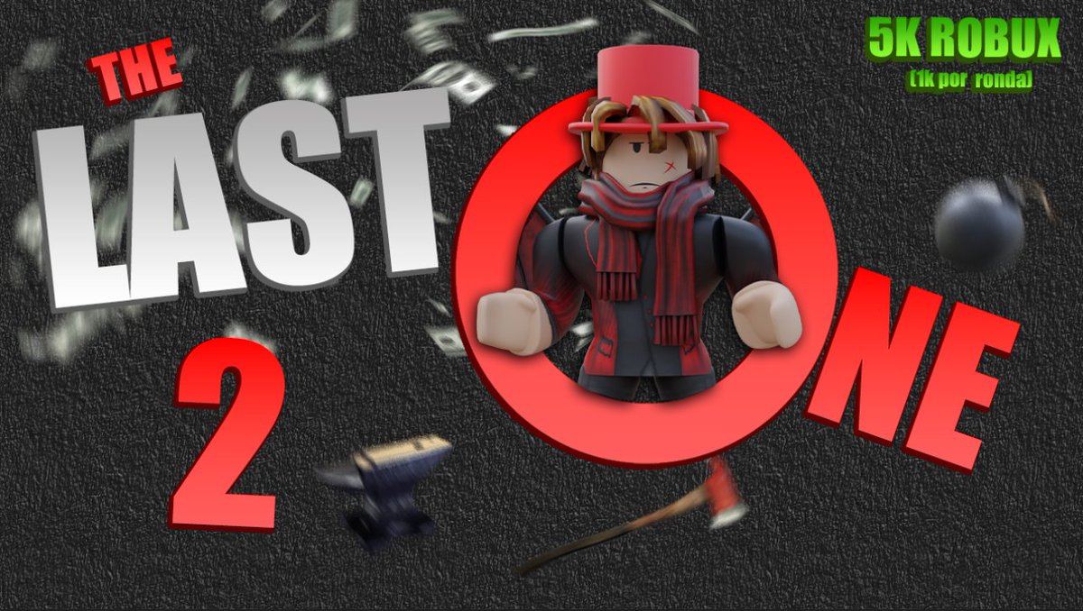 ⭕The Last One 2⭕
💸5,000 ROBUX DE PREMIO💸
🔥5 RONDAS DE 1K🔥
-----REQUISITOS PARA PARTICIPAR-----
🔄DAR RT🔄
❤️DAR FAV❤️
💭COMENTAR💭