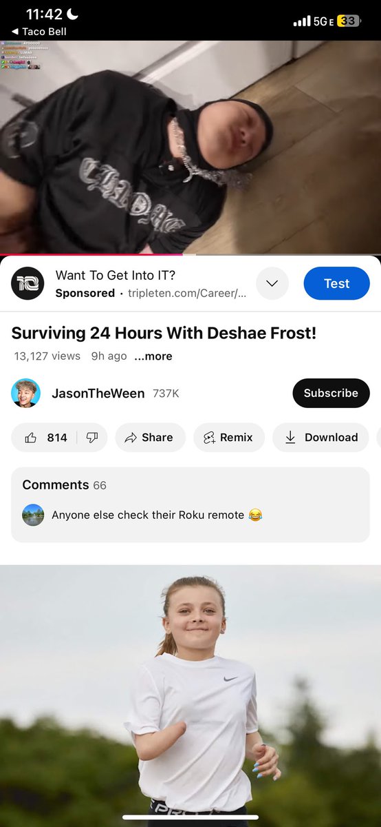 oddestree's tweet photo. DAMNN JASON REALLY FAINTED FROM TWERKING. 😭. https://t.co/f83XZmF0Z7