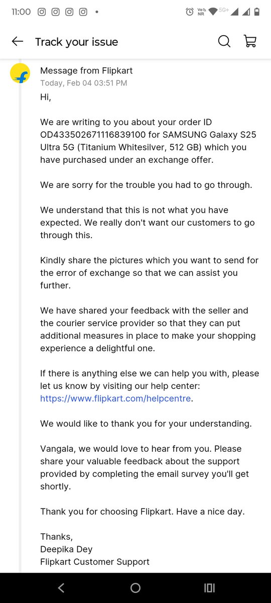 hareeshlucky's tweet photo. @flipkartsupport @Flipkart I think this is a technical glitch in the delivery executive application.... Kindly please resolve this issue at earliest... At least I'm expecting a resolution by tomorrow. Please help out on this issue https://t.co/AVpbbCFqGF