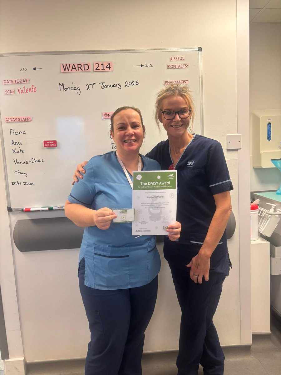 Fiona Whyment (@fionawhyment) on Twitter photo Super proud of the nurses in 214 (burns and plastics) celebrating their Daisy Award Nominations. Well done to all including those who are camera shy 🥳<a href="/NHSGrampian/">NHS Grampian</a> <a href="/DAISY4Nurses/">DAISY Foundation</a> Super proud of the nurses in 214 (burns and plastics) celebrating their Daisy Award Nominations. Well done to all including those who are camera shy 🥳<a href="/NHSGrampian/">NHS Grampian</a> <a href="/DAISY4Nurses/">DAISY Foundation</a>