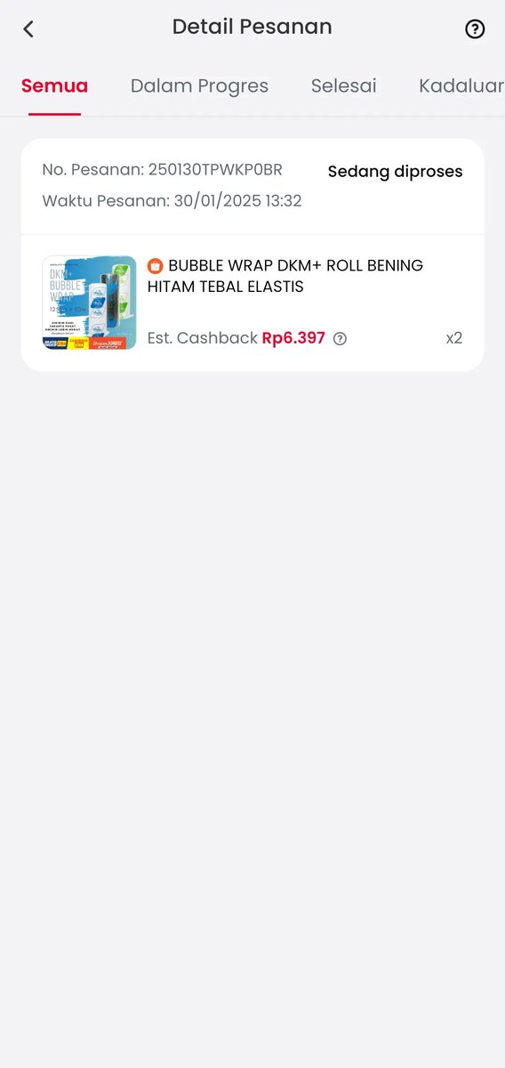 JoshiaPutra's tweet photo. Ini bukti-bukti nya. Beli kebutuhan bisnis buat Bubble Wrap aja harga 220an ribu langsung dpt extra cashback dari Mova 6rb an. Mayan banget woyy!!! Dapet promo dari shopee plus bonus cashback dari app Mova. Khusus buat beli di platform shopee dan tiktok Shop ya ges ya. https://t.co/pBjOW6ACqq