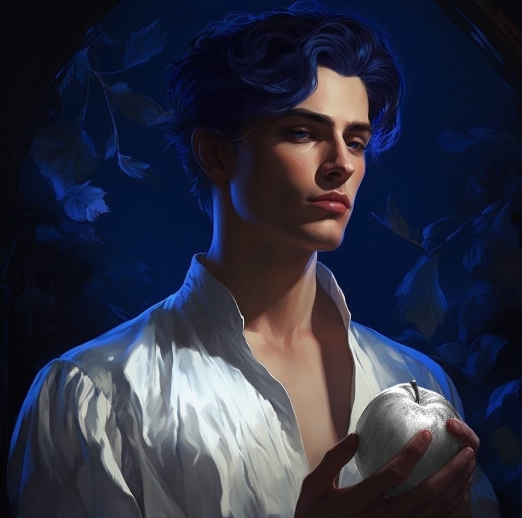 Por favor, precisamos comentar mais sobre o Jacks de cabelo azul 🥺💙