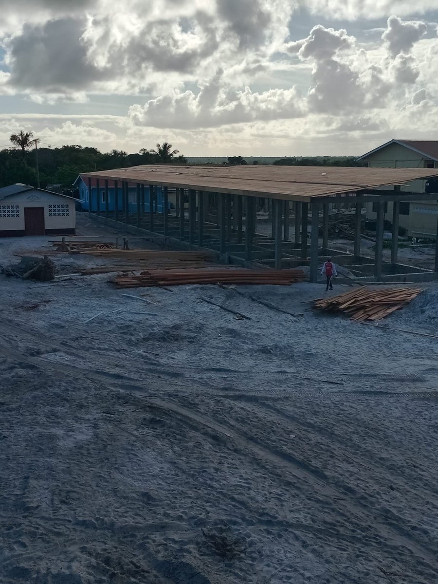 PHOTOS | Waramuri Secondary School construction.
In service to Guyana’s children, towards Universal Secondary Education. Waramuri Secondary School is currently 35% complete, slated for completion in April, and is being constructed at a cost of $326M by Trevon David Construction