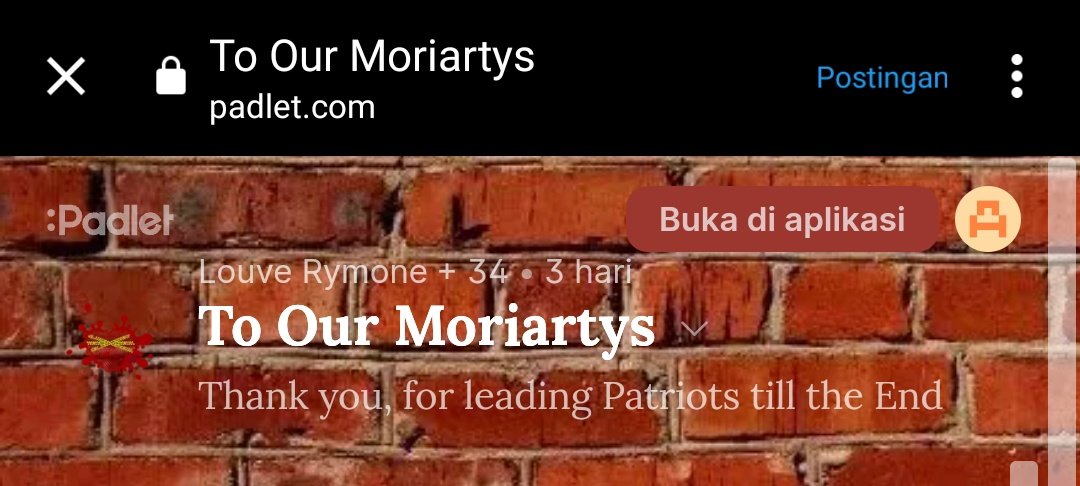 Moriarty. tweet media