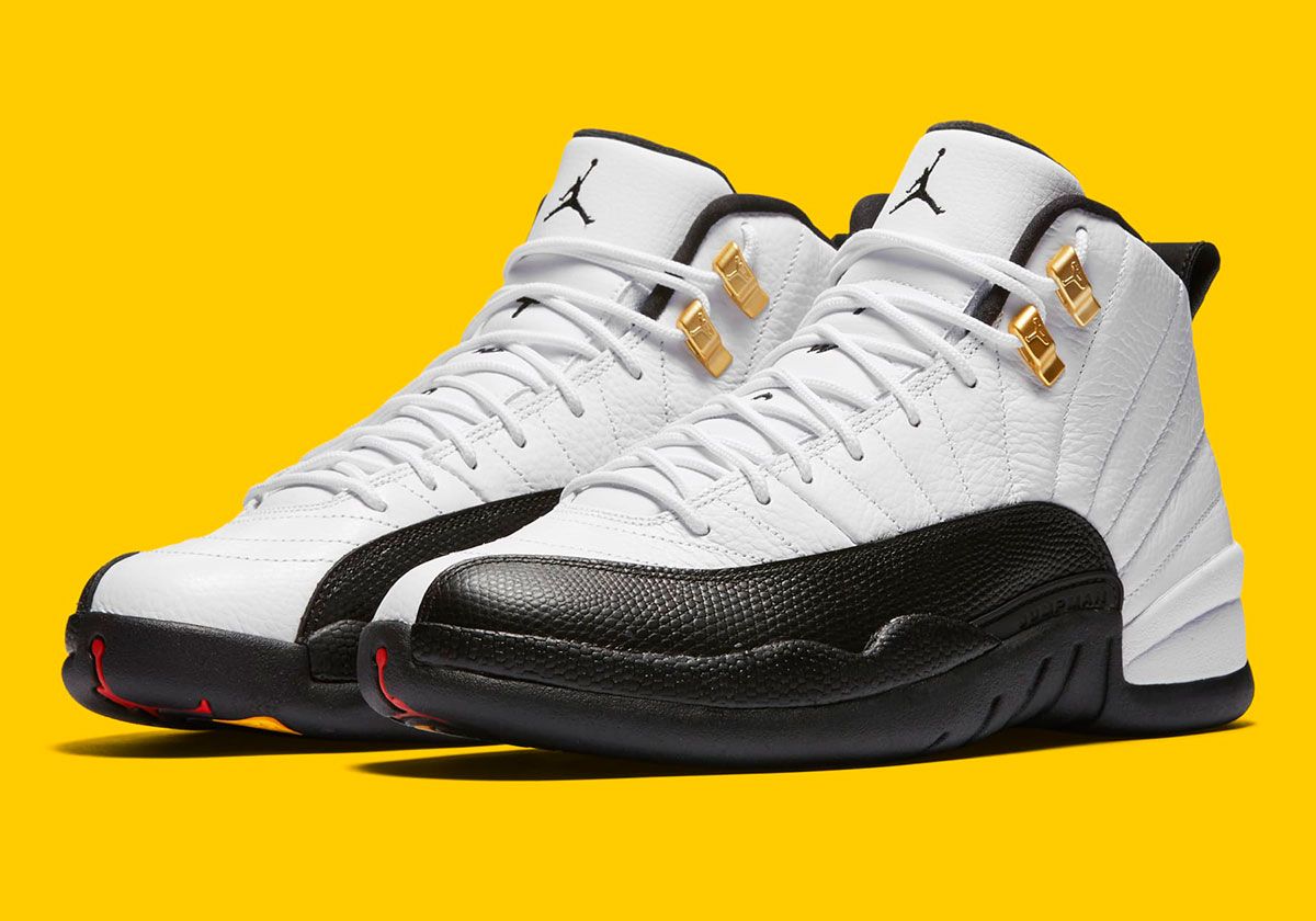 SneakerNews's tweet image. Air Jordan 12 "Taxi" 🚕 
Release Date: November 8th, 2025
Full Family Sizes Confirmed