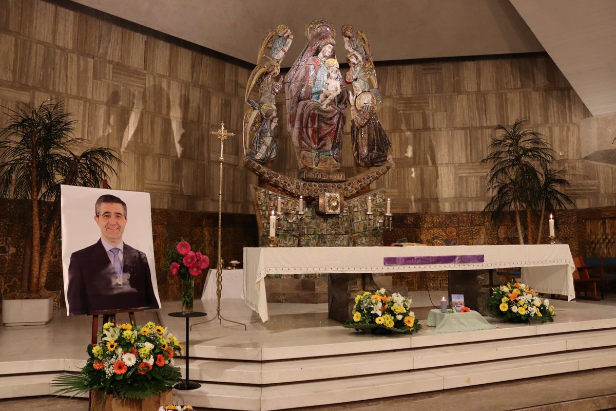 fms_champagnat's tweet photo. Misa de acción de gracias por la vida del H. Luis Carlos en la Casa General #MaristasDeChampagnat - 4 de febrero de 2025 https://t.co/kgvvVugRJp