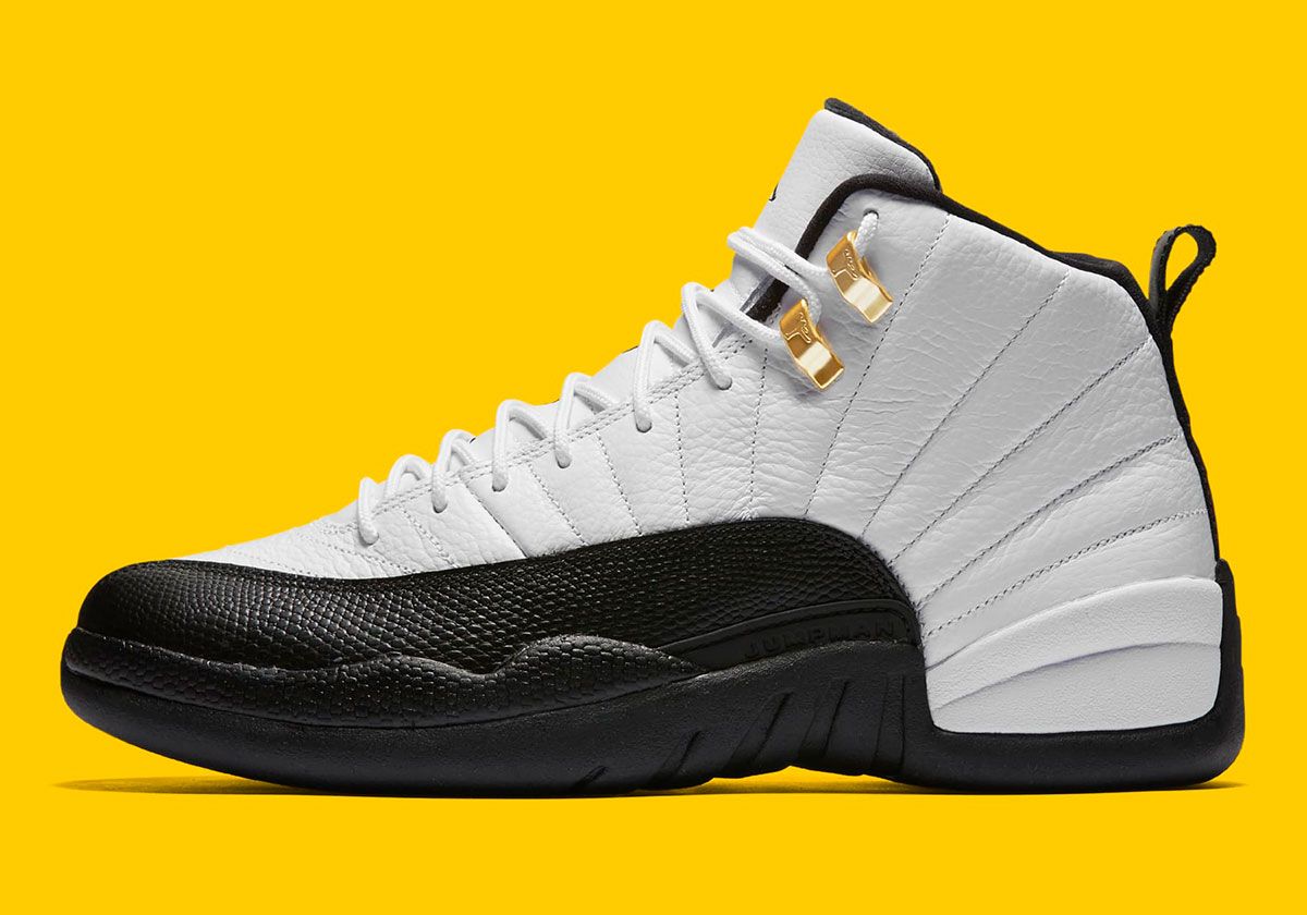 SneakerNews's tweet image. Air Jordan 12 "Taxi" 🚕 
Release Date: November 8th, 2025
Full Family Sizes Confirmed
