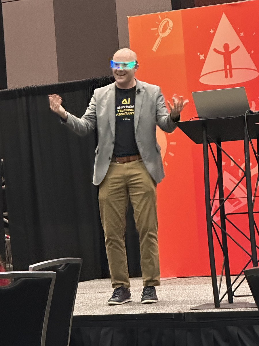 Lisa Marie Bennett (@lisamarietech) on Twitter photo I absolutely love listening to <a href="/jmattmiller/">Matt Miller 🗑️</a> talk! 🎤 His forward-thinking ideas about the future of AI just blew me away! 🌟#TCEA #TCEA2025 I absolutely love listening to <a href="/jmattmiller/">Matt Miller 🗑️</a> talk! 🎤 His forward-thinking ideas about the future of AI just blew me away! 🌟#TCEA #TCEA2025
