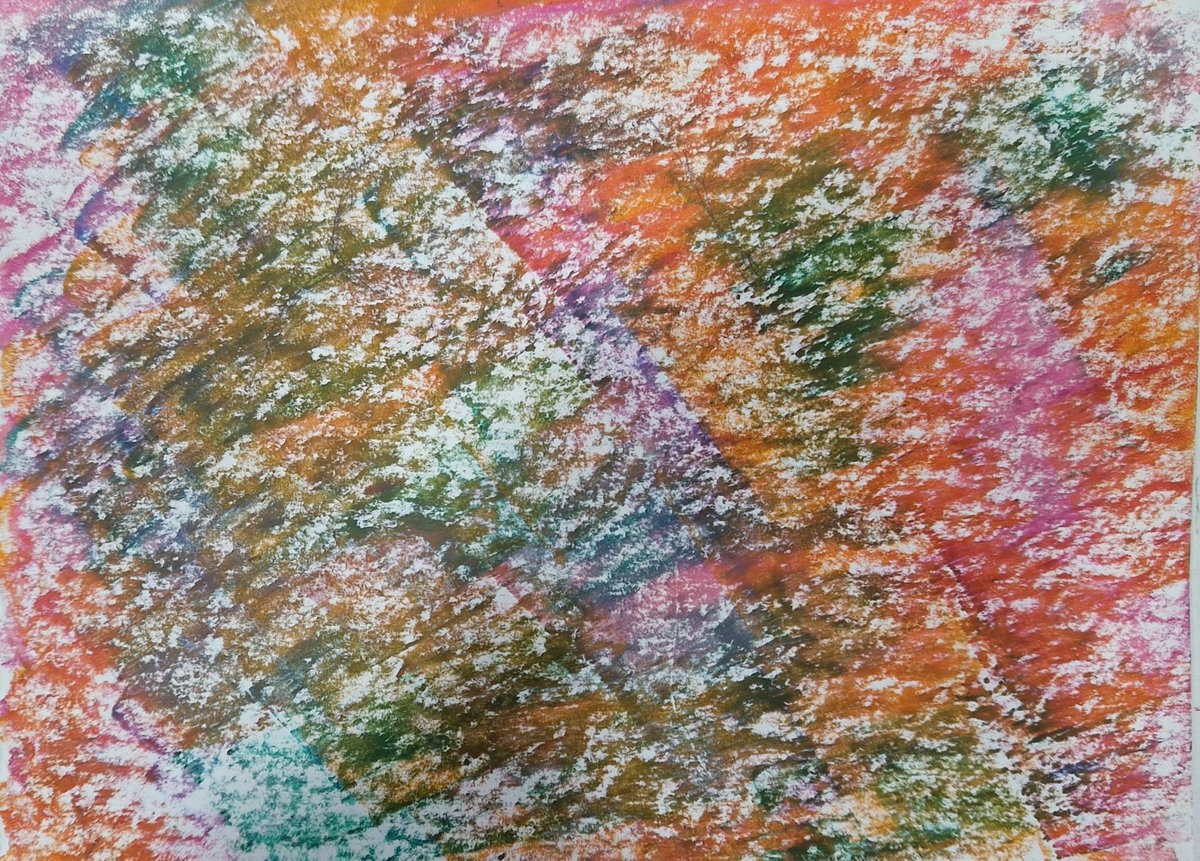 otiscmatthew's tweet photo. s e r i e s  3 6 5 
78iht
pastels today a different medium to play with.
no art, no life
more than just art 
#series365  #oilpastels #abstractart #abstractexpressionism #decor #dominica #stkittsandnevis #caribbean #westindies #expressionist #abstractexpressionism #abstraction https://t.co/B7mPYts8TY