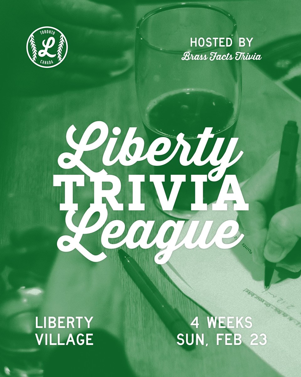 NEW Left Field Trivia League!
⁠
Get ready for 4 weeks of epic battles, brainpower, and bragging rights as we bring you the ultimate team competition! Each week your team’s performance builds towards the final showdown with a grand prize and crown for the champions 👑⁠