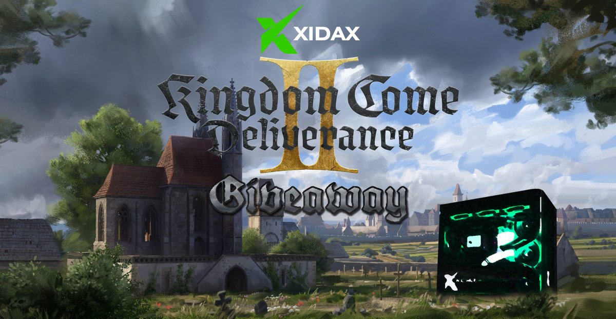 SET AMID THE CHAOS OF A MEDIEVAL CIVIL WAR

We are giving away a copy of Kingdom Come: Deliverance II

All you have to do is...
- Like this post
- Tag a friend in the comments
- Share this post

We will pick a random winner Monday, February 10th!