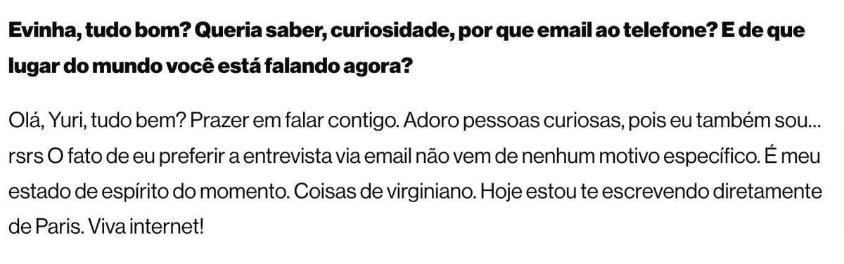 a evinha, uma das estrelas do álbum do <a href="/bkttlapa/">BK</a>, mandou uns emails fofos para nóis

billboard.com.br/evinha-apos-se…