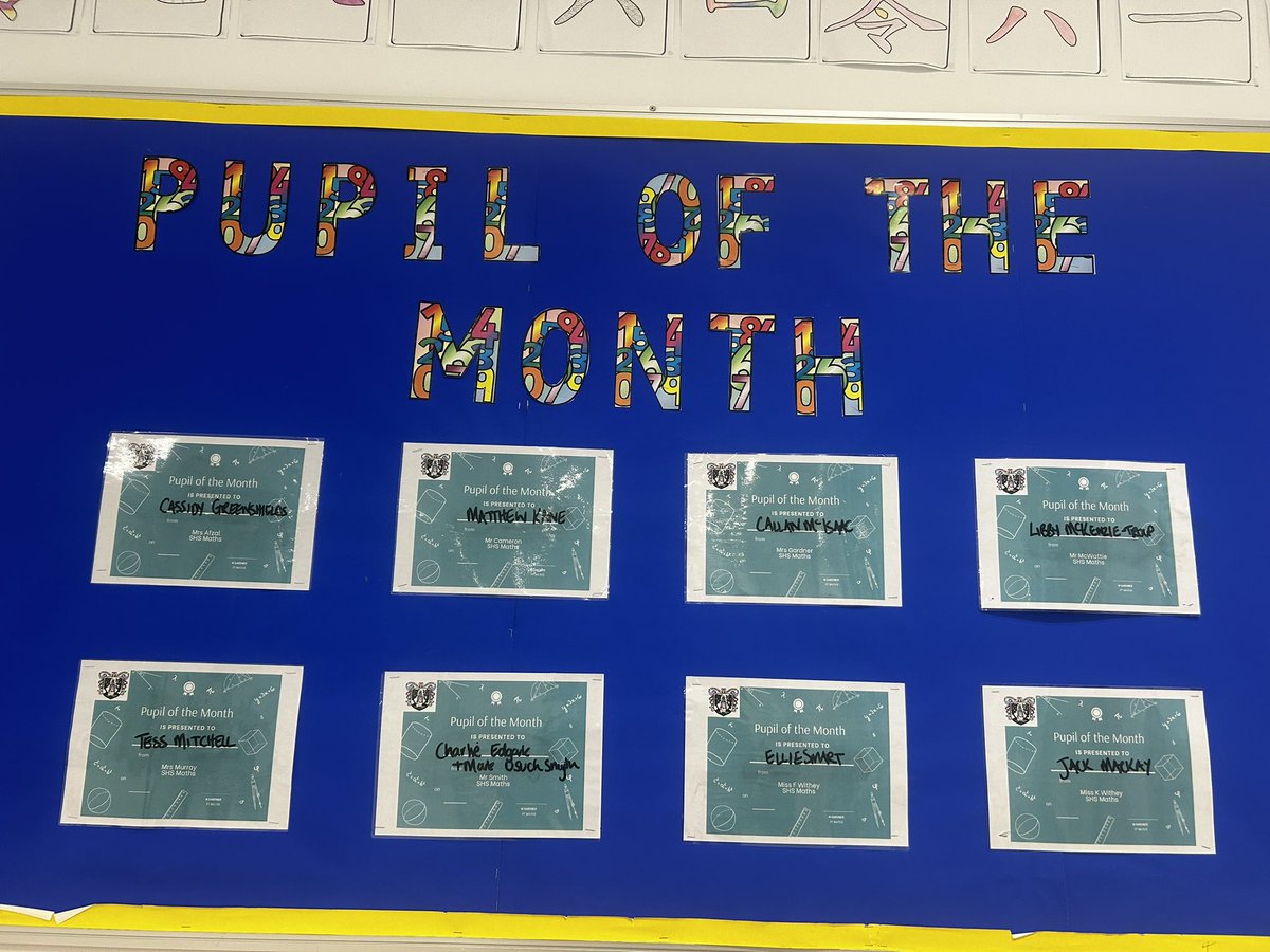 SHS Maths tweet media