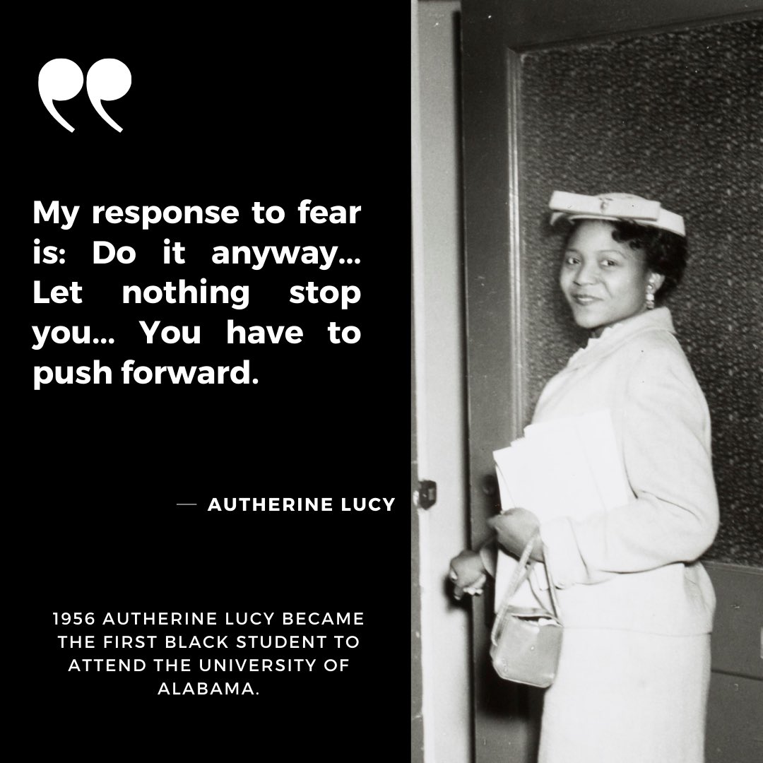 Do you know about Autherine Lucy?