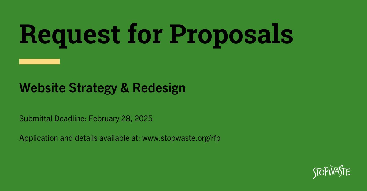 StopWaste tweet media