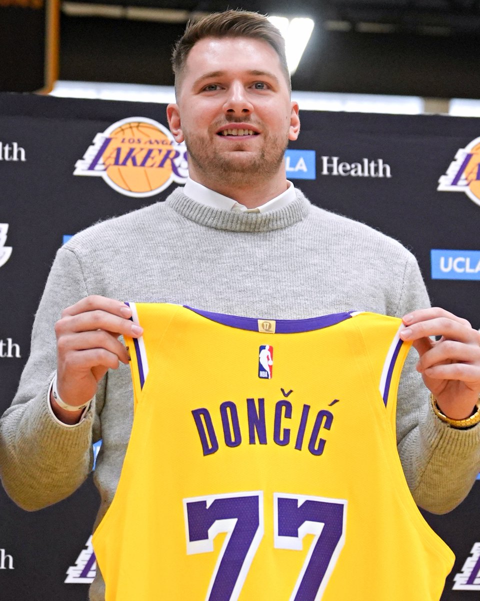 Doncic is a Laker. For real.
