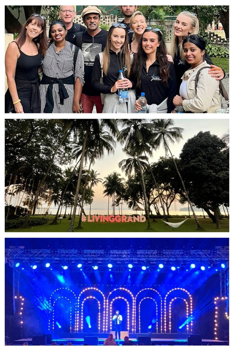 Timeless_Inter's tweet image. February Flashback!
🌟 Can you believe it’s nearly been a year since we took our top-selling
theatre show, ‘Rolling Back the Years,’ on tour around India? 🇮🇳
At Timeless, we’re not just about providing world-class entertainment—we also love travelling with our work family.