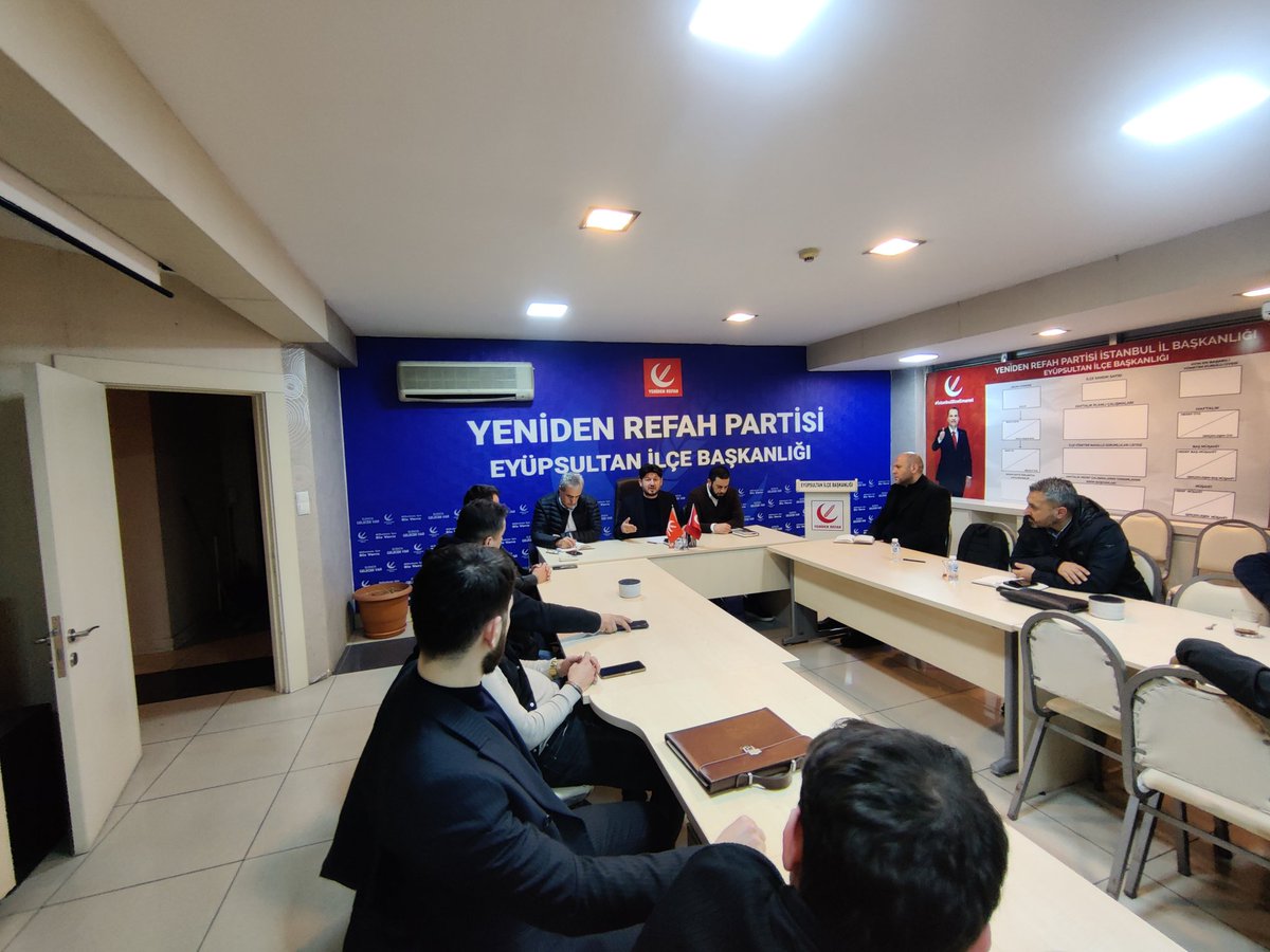 Haftalık olağan yönetim kurulu toplantımız ilçe başkanımız Osman ÇELMELi riyasetinde gerçekleştirildi.

Toplantımızda alınan tüm kararları Allah hayırlı eylesin.