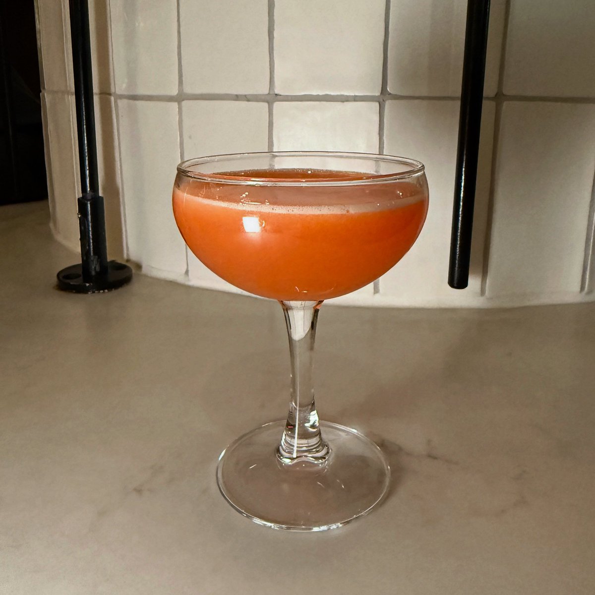 The Paper Plane from Rosewild at the Jasper Hotel. #bourbon #aperol #amaro #lemon Try the great cocktails here when you visit <a href="/FargoMoorhead/">Fargo-Moorhead</a>! #northofnormal