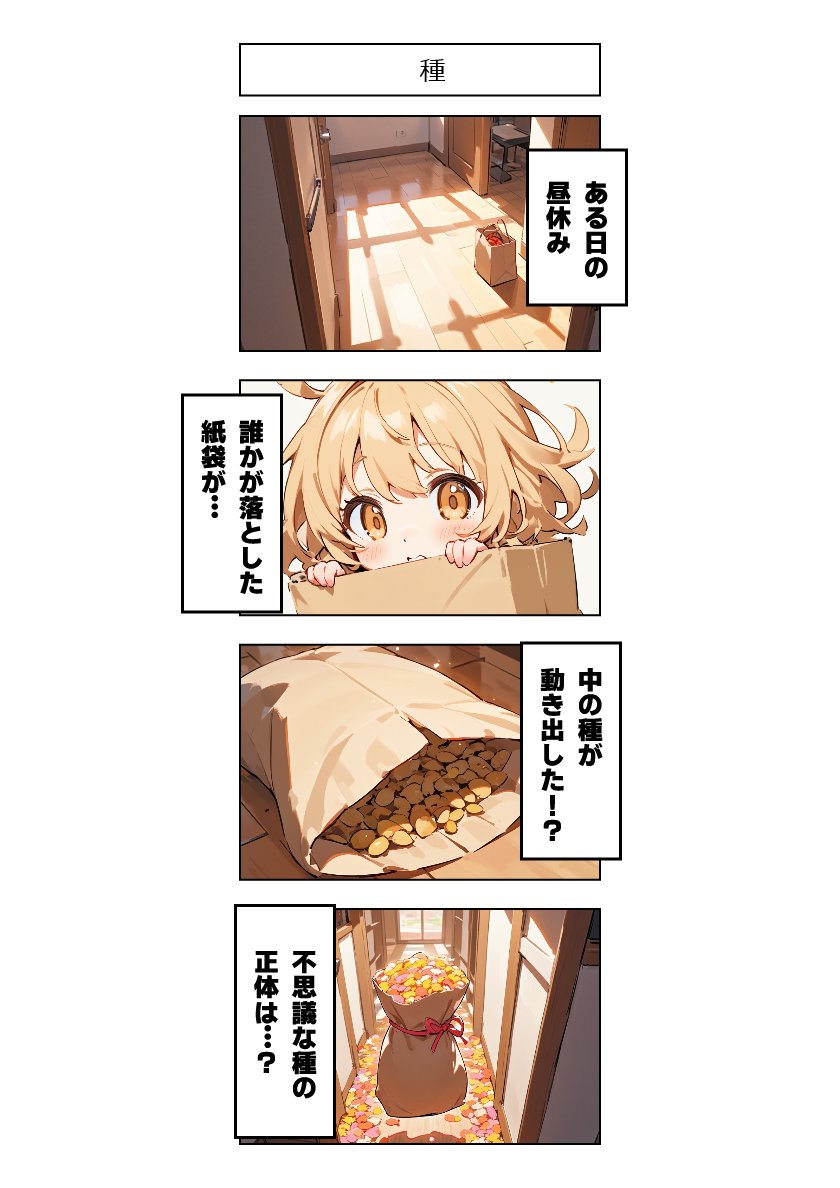 今日の4コマ:種 