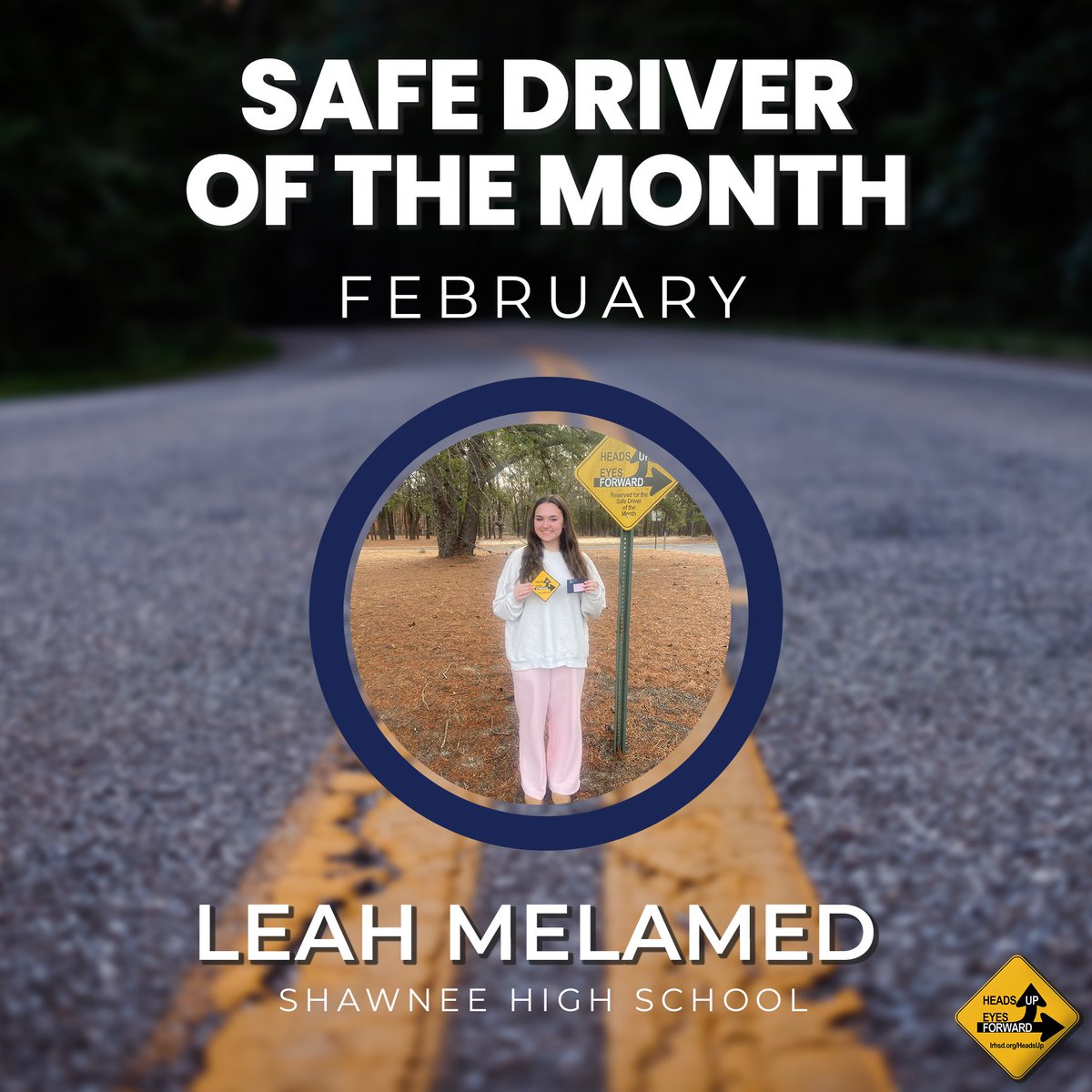 Congratulations to Leah Melamed who won our Safe Driver of the Month Parking Spot <a href="/ShawneeHSNJ/">Shawnee High School</a> - 🎉🚗 Along with premium parking, Leah also received a gift card! Congrats Leah! 🙌